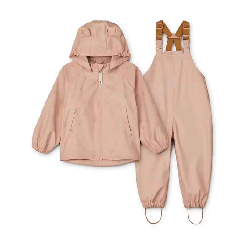 Kids Waterproof Raincoat with  Hood for Outdoor Play