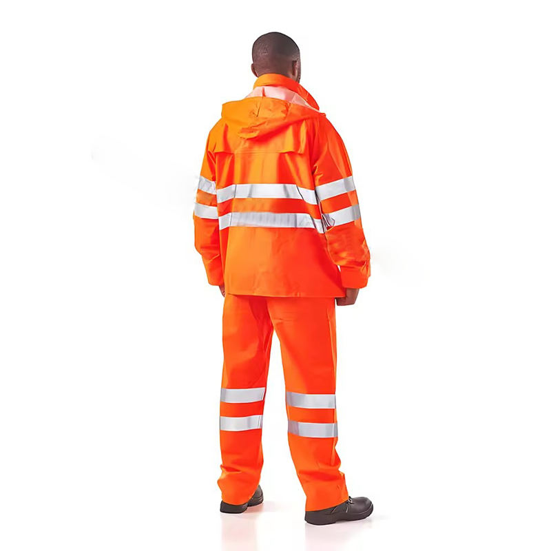 Adult Waterproof Raincoat with PU Coating  for Ultimate Rain Protection