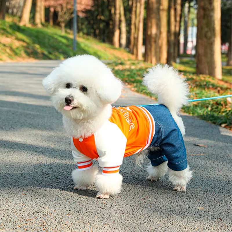 Dog Baseball Jumpsuit, A Soft And Comfortable Pet Jacket, Stylish Pet Clothing Suitable For Small And Medium Breeds - Pets BoxsDog Baseball Jumpsuit, A Soft And Comfortable Pet Jacket, Stylish Pet Clothing Suitable For Small And Medium Breeds$6.24mysitePets Boxs