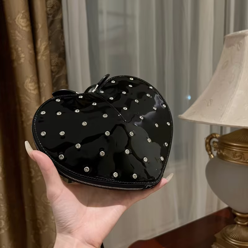 2024 ALAI New Luxury Heart Bag For Sac De Luxe Femme Bags for Women Bolsos De Mujer Mini Cross Bag Calfskin Love Bags A03