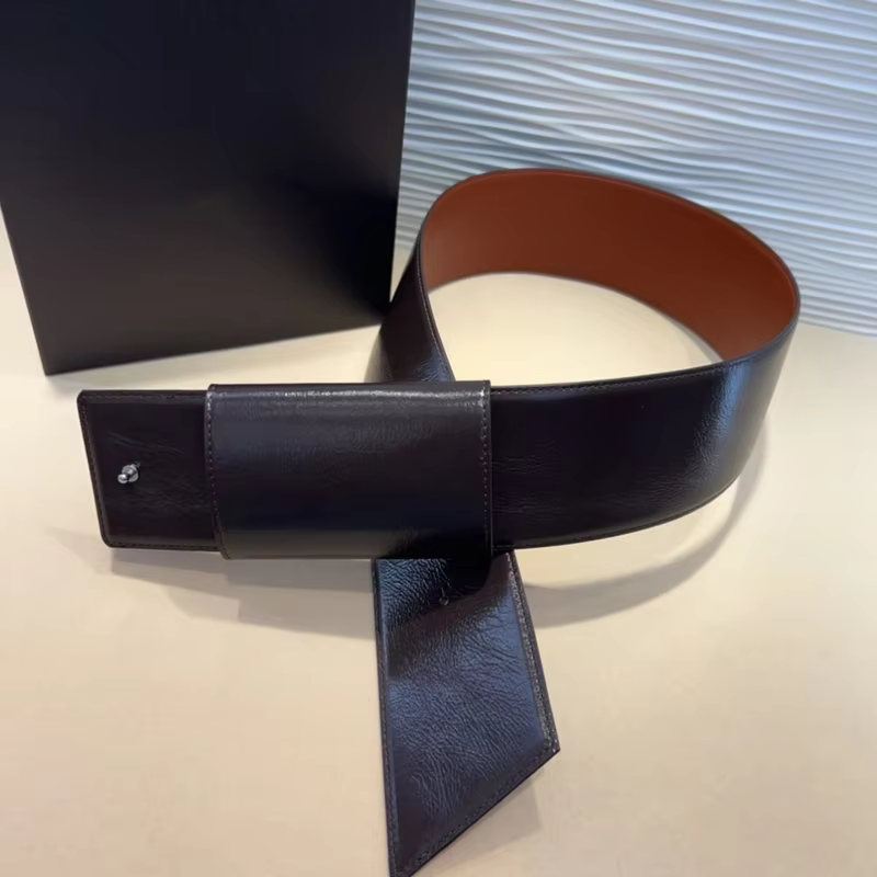 Cowhide Waistband Wide Style For Women Hollow-out Cummerbund Classic Body Shaping Girdle Belts Runway Designer Alai Waist Seal