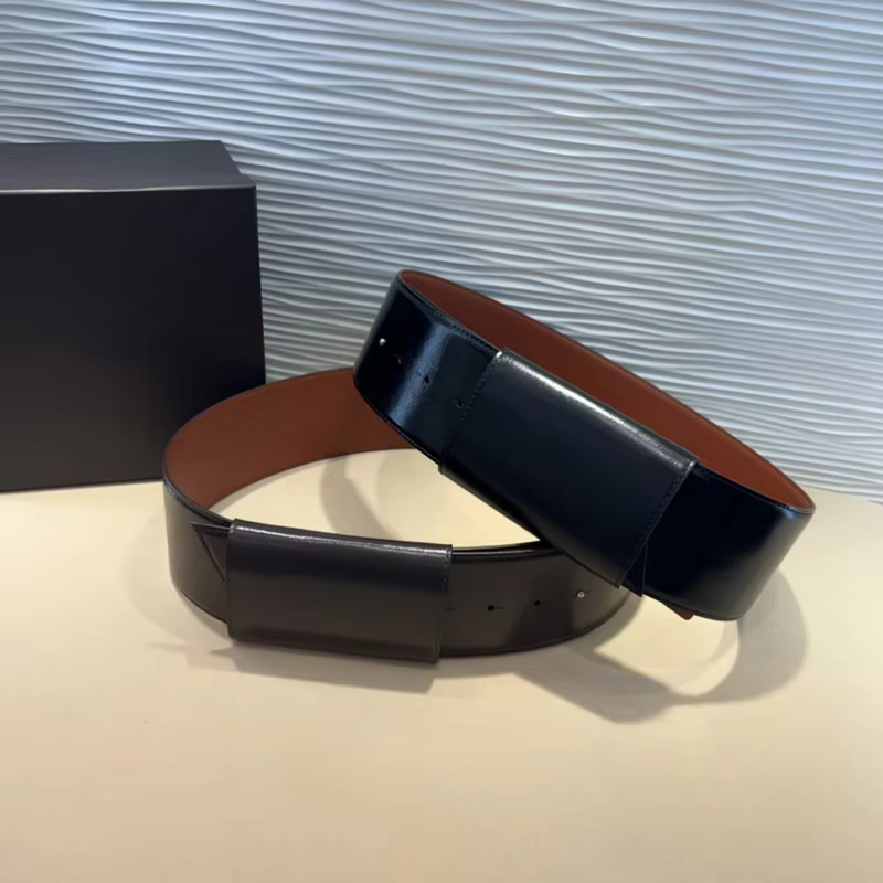 Cowhide Waistband Wide Style For Women Hollow-out Cummerbund Classic Body Shaping Girdle Belts Runway Designer Alai Waist Seal