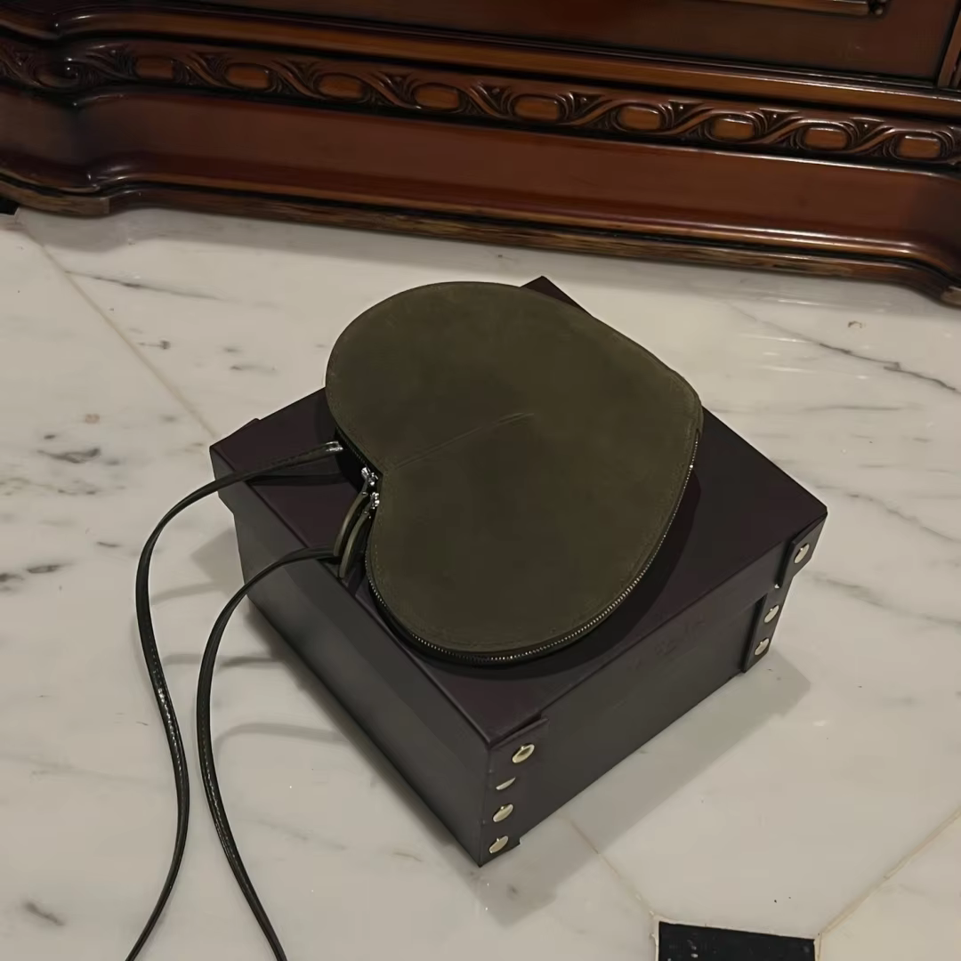 2024 ALAI New Luxury Heart Bag For Sac De Luxe Femme Bags for Women Bolsos De Mujer Mini Cross Bag Calfskin Love Bags A05