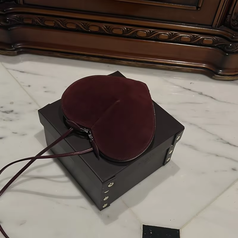 2024 ALAI New Luxury Heart Bag For Sac De Luxe Femme Bags for Women Bolsos De Mujer Mini Cross Bag Calfskin Love Bags A05