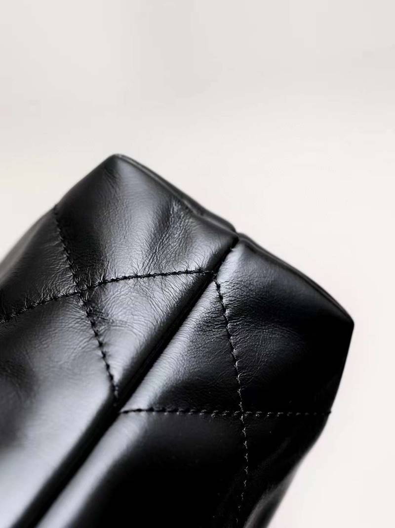 CHANEL 22all black shopping bag