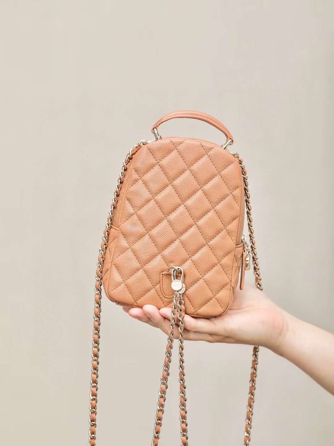 CHANEL 24C  Classic mini backpack