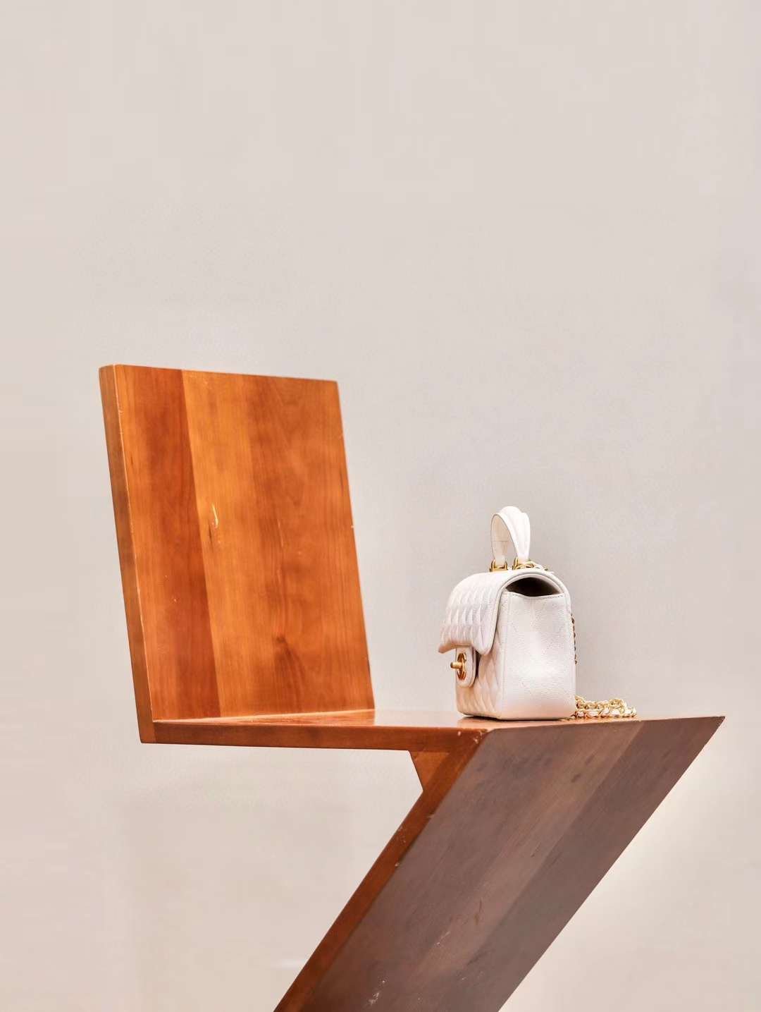 CHANEL  CF handle bag