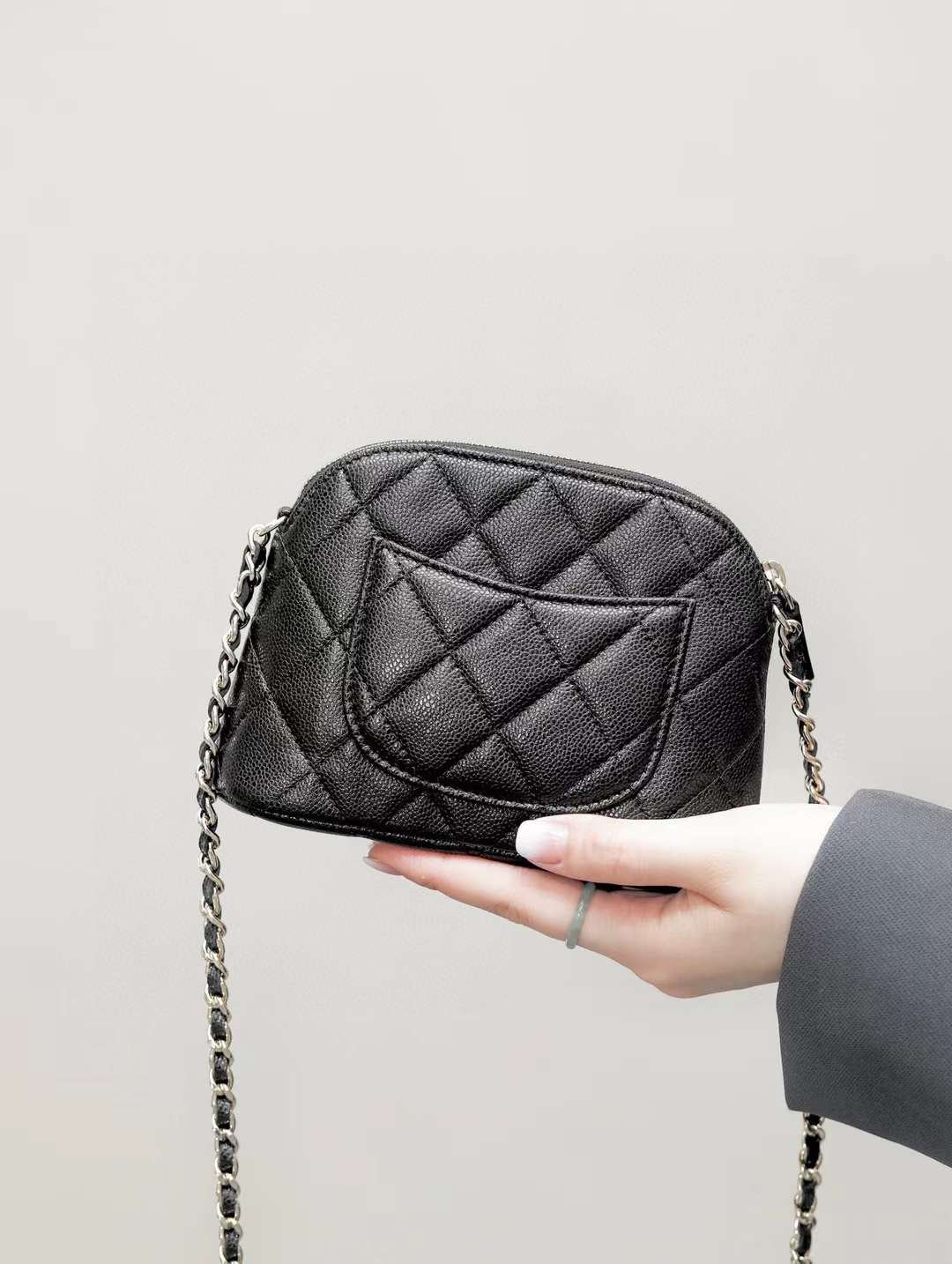 CHANEL 24C classic clutch with chain