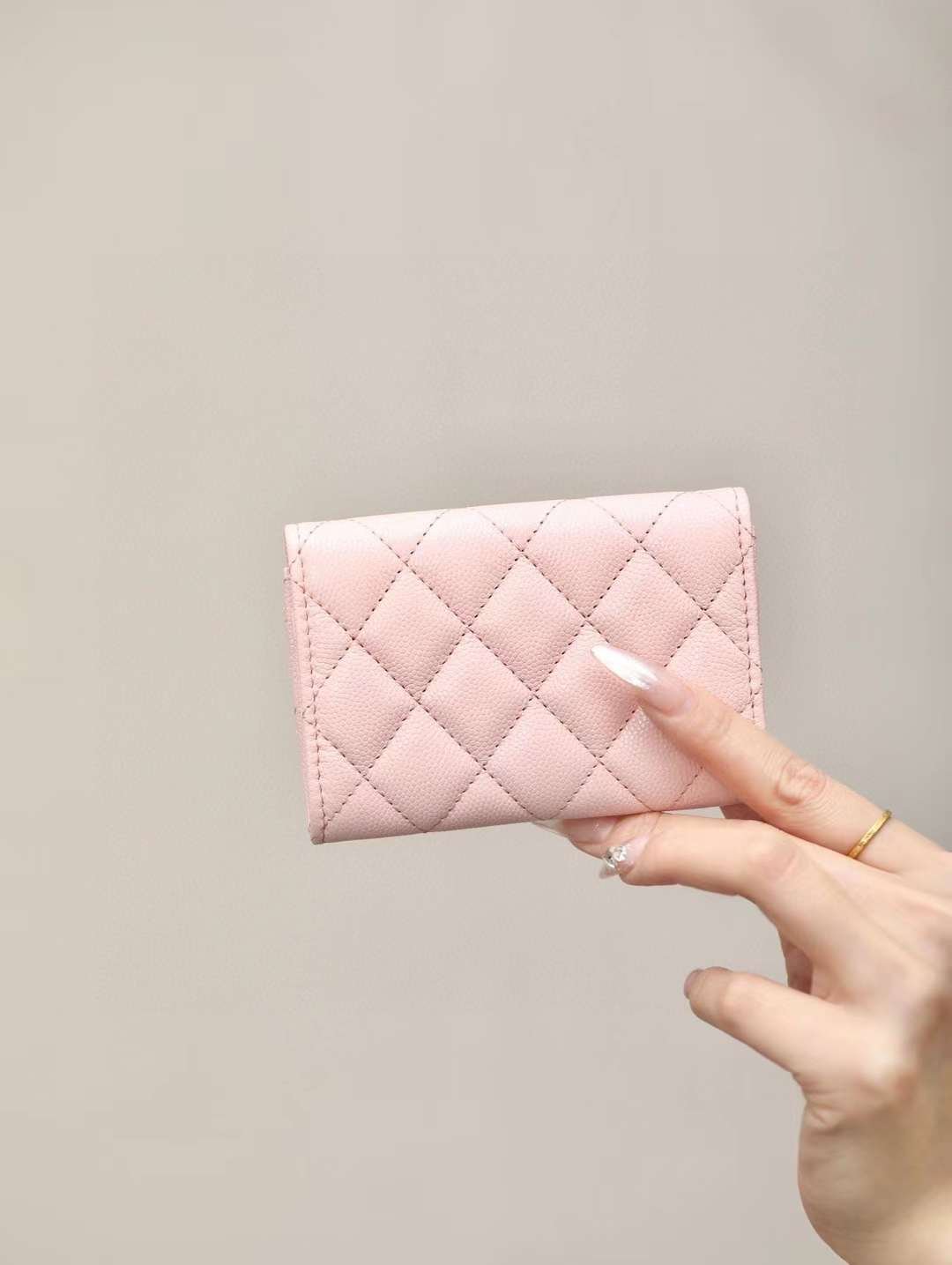 CHANEL  Flap Card Holder