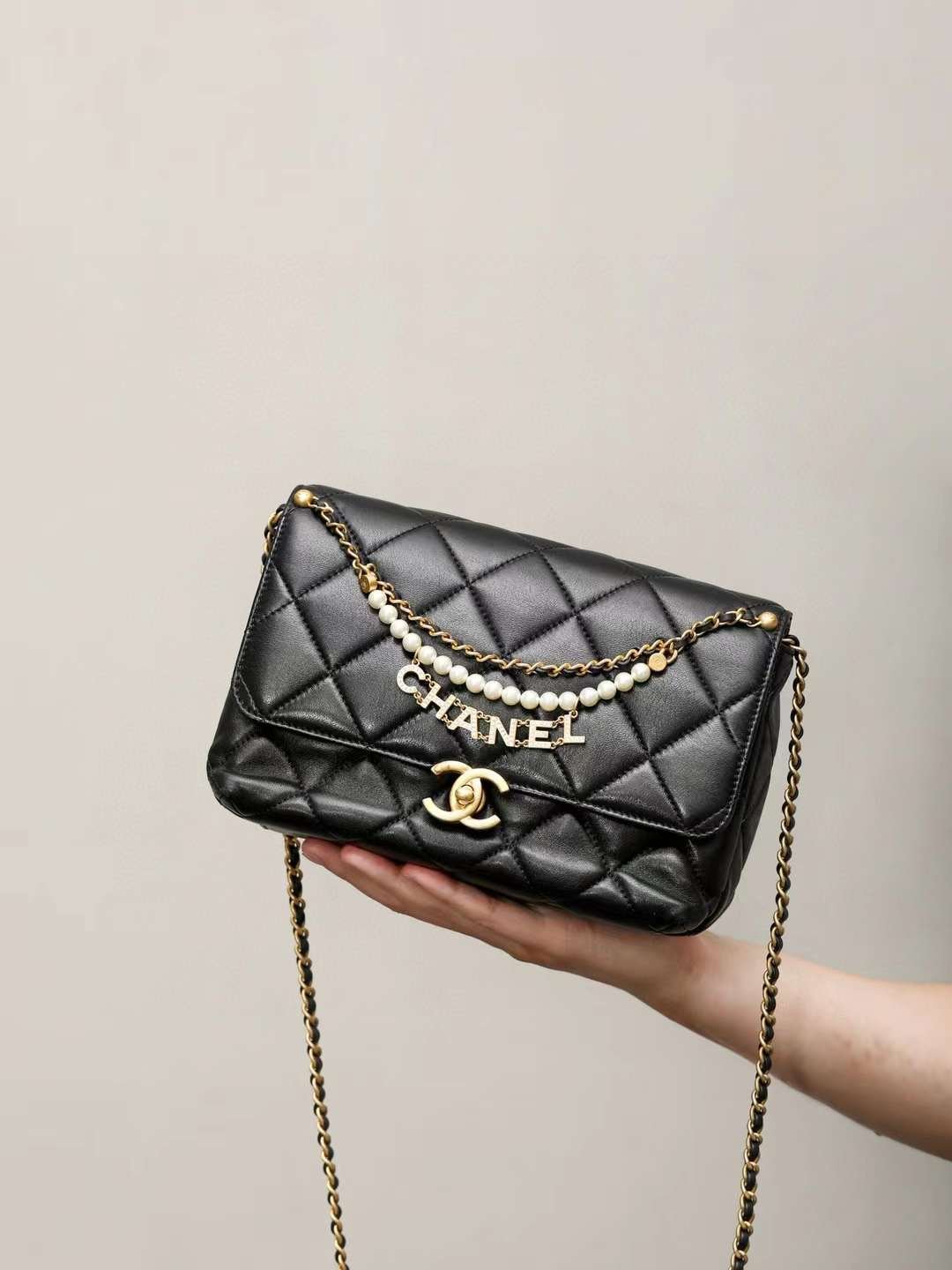 CHANEL 24A  flap bag