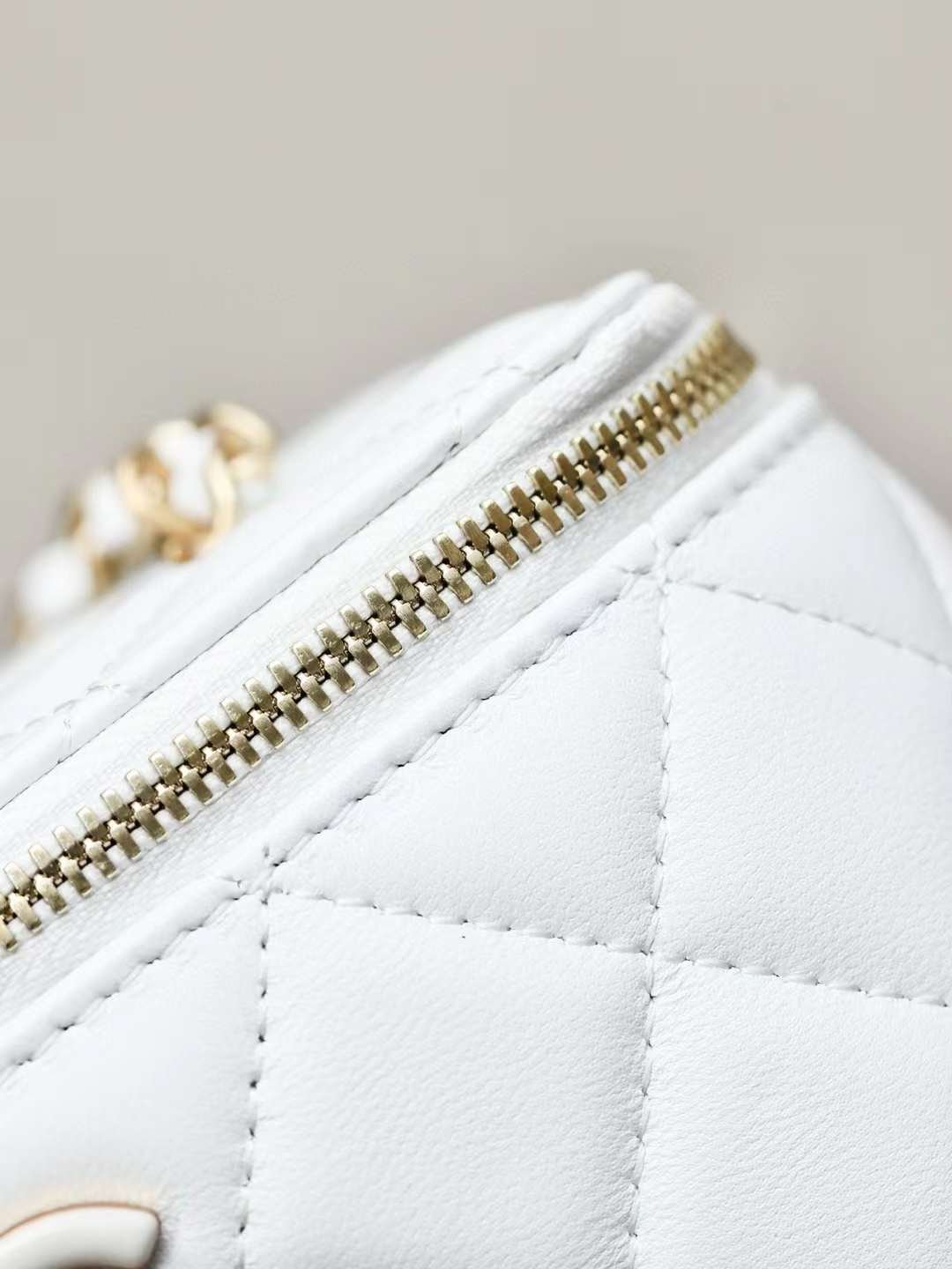 CHANEL 24A clutch with chain