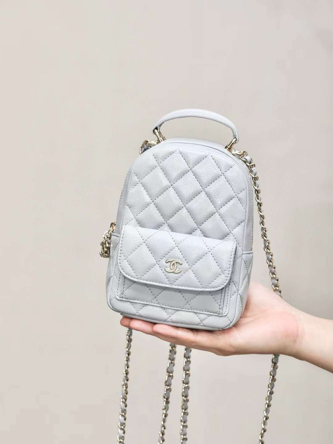 CHANEL 24C  Classic mini backpack