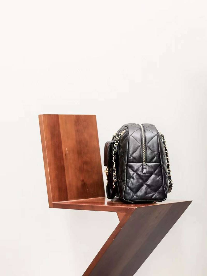 CHANEL 24B MAXI BOWLING BAG