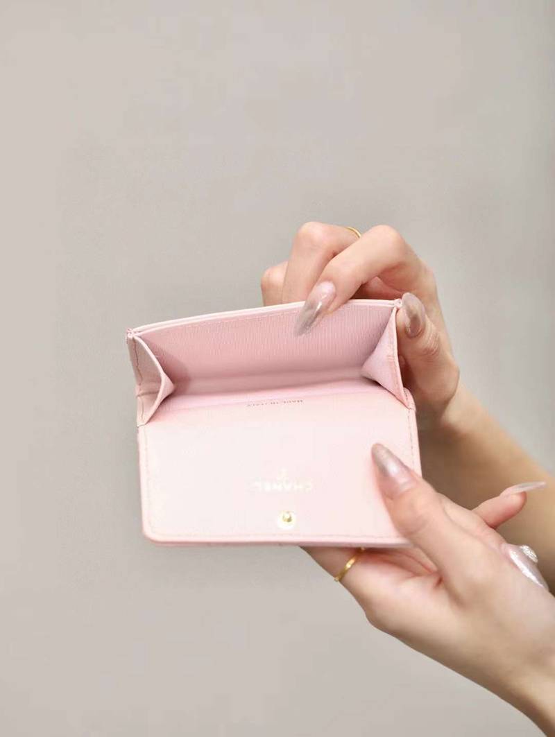 CHANEL  Flap Card Holder