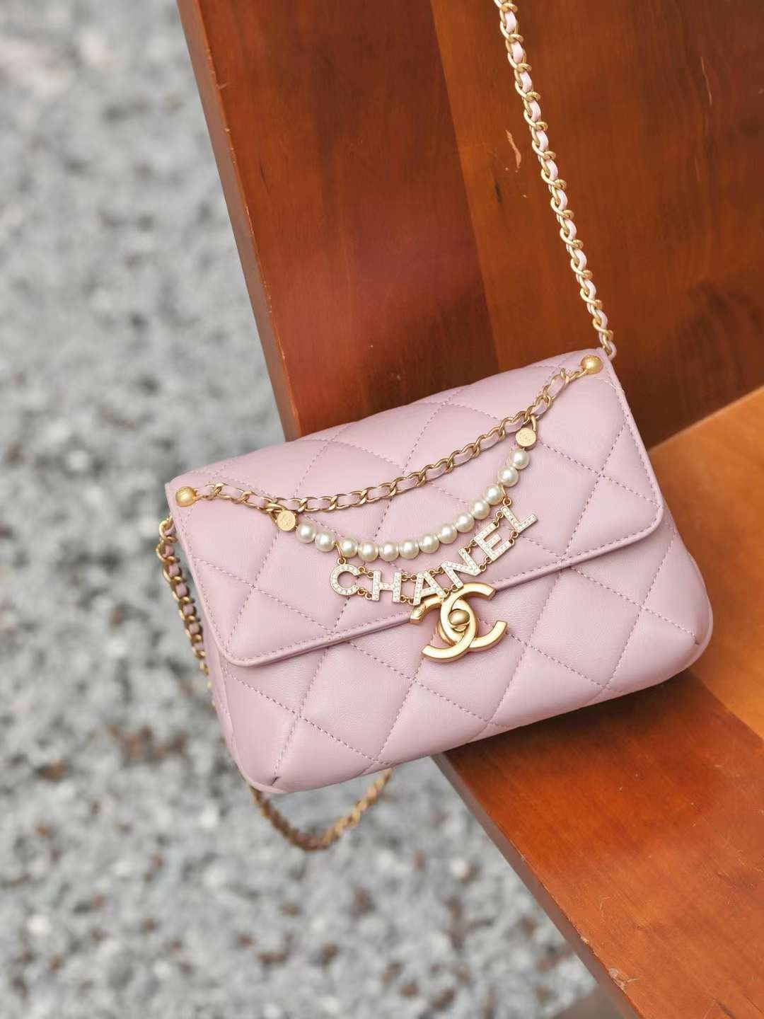 CHANEL 24A  flap bag
