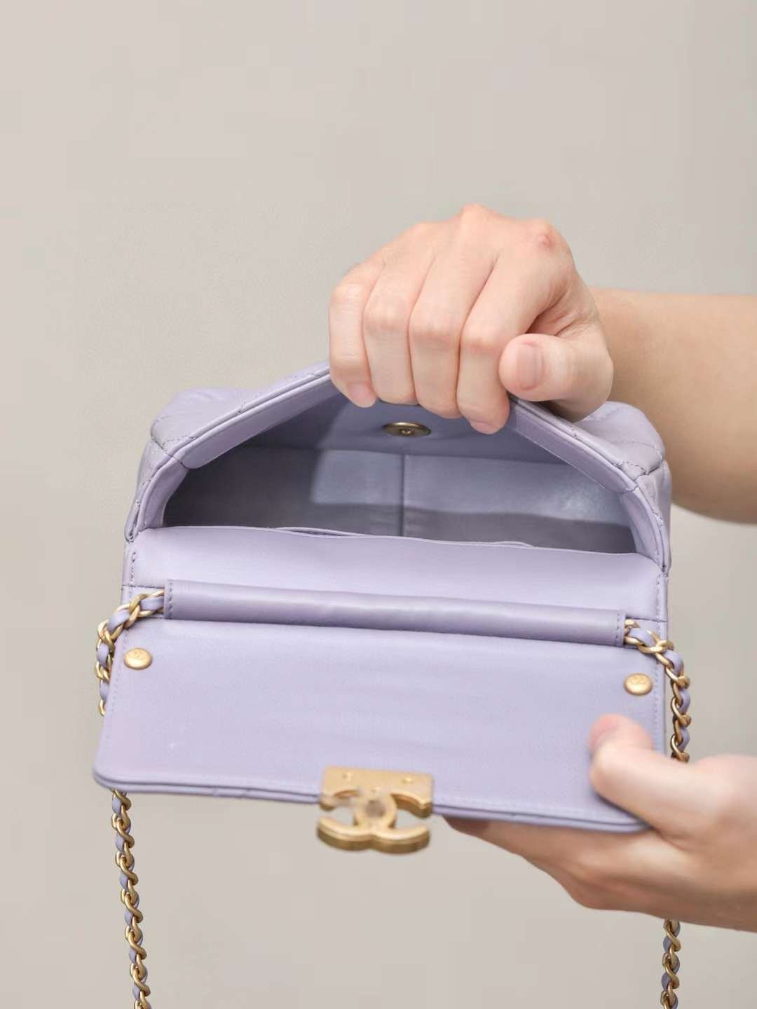 CHANEL 24A  flap bag