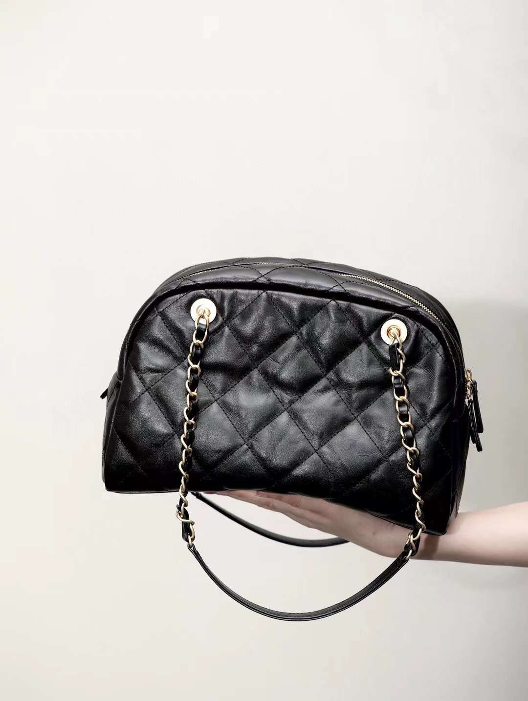 CHANEL 24B MAXI BOWLING BAG
