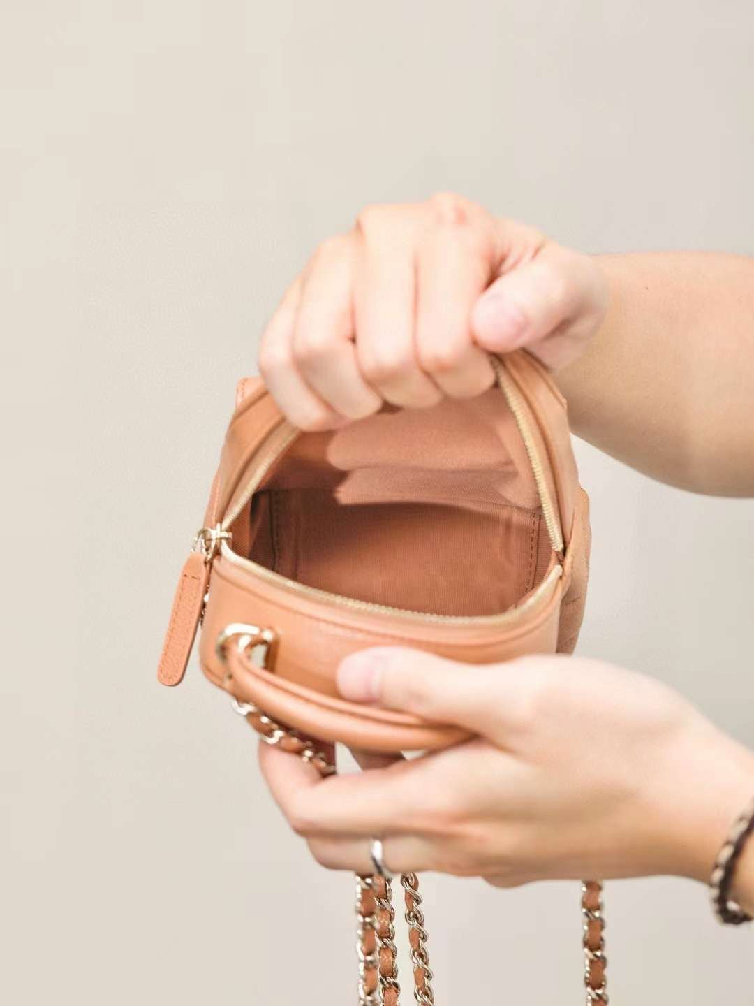 CHANEL 24C  Classic mini backpack