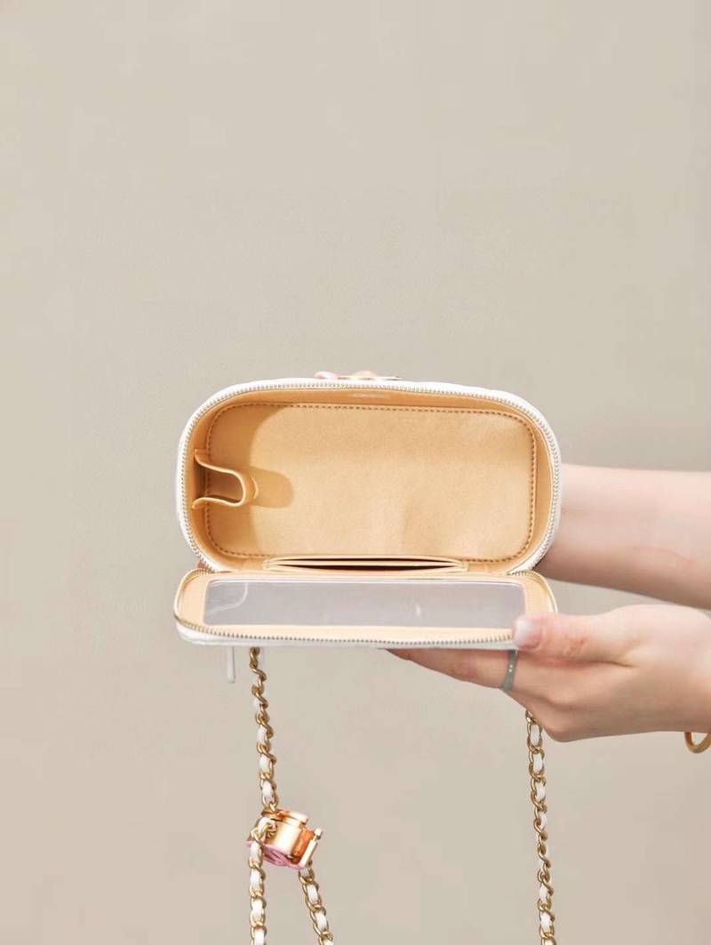 CHANEL 24A clutch with chain
