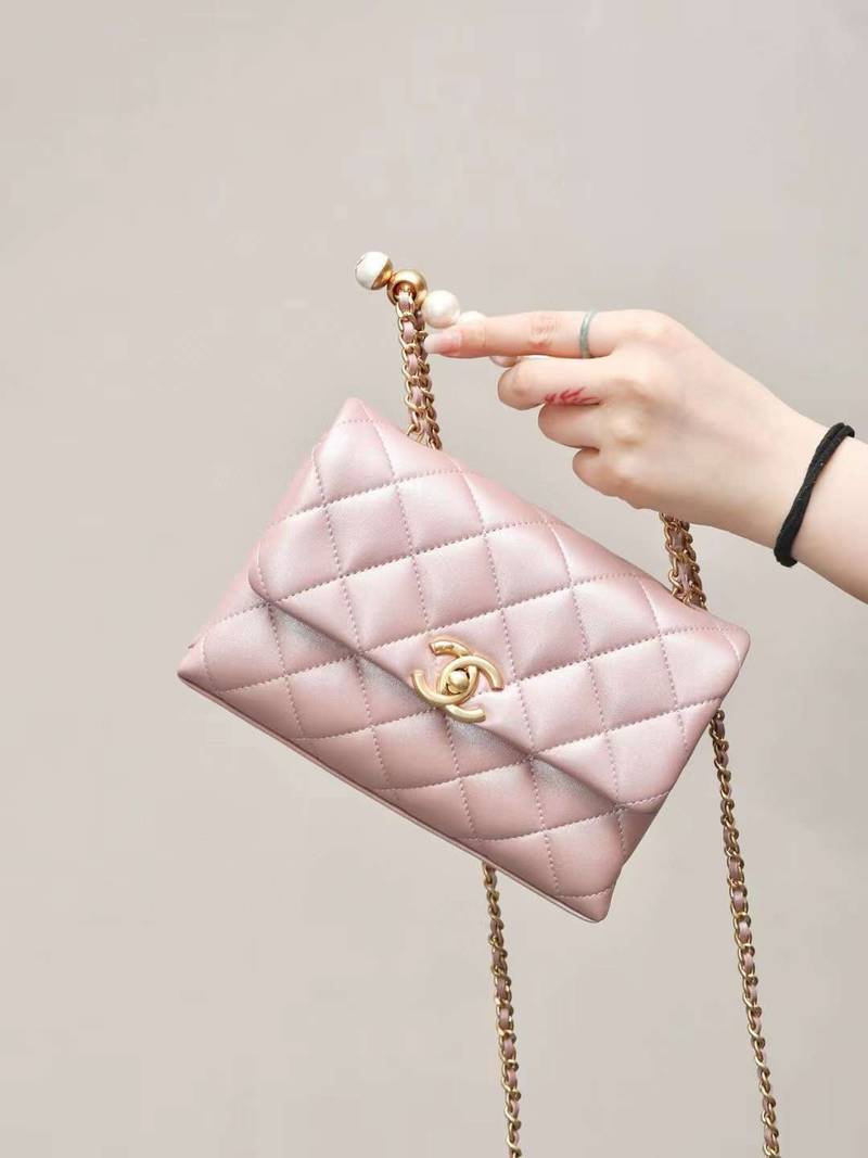 CHANEL  Flap Bag with Top Handle