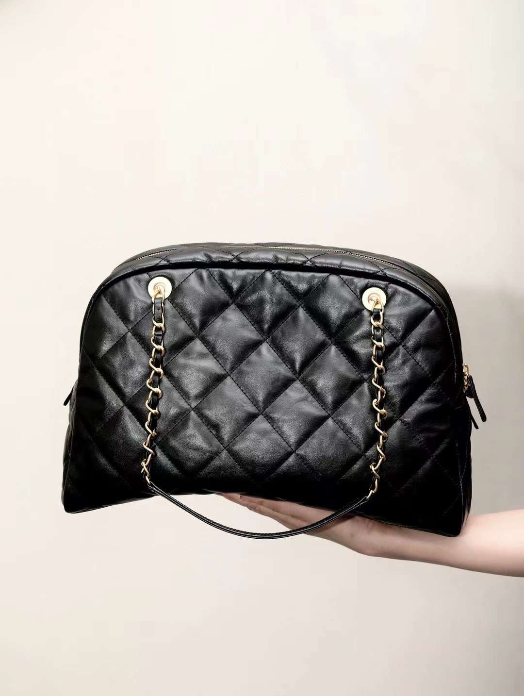 CHANEL 24B MAXI BOWLING BAG