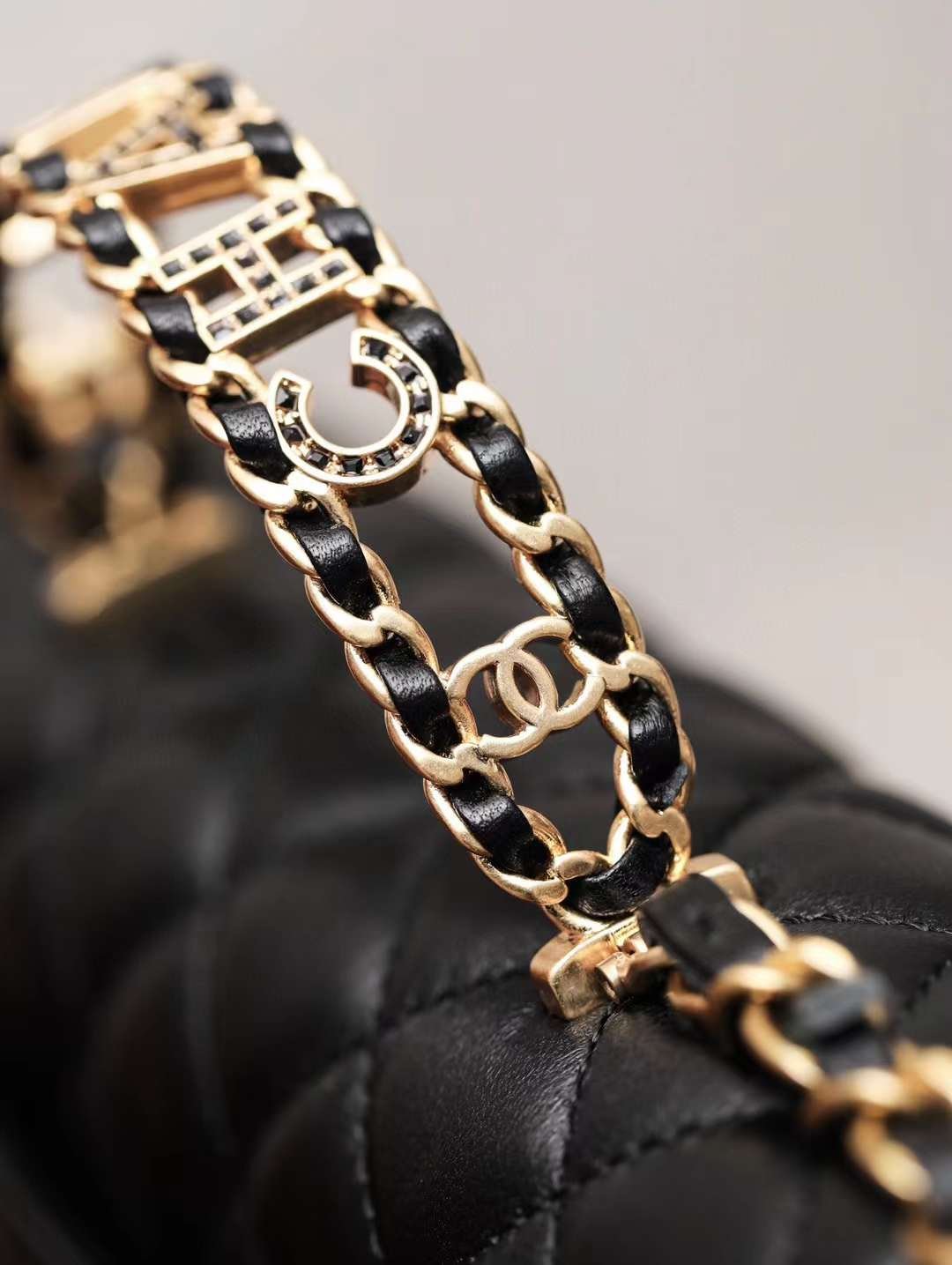 CHANEL 24P FLAP BAG WITH TOP HANDLE