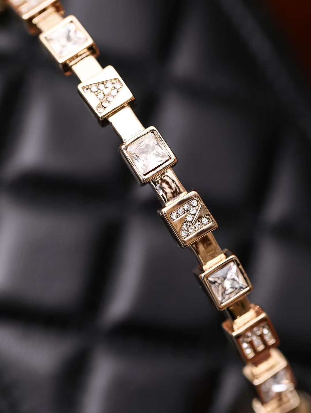 CHANEL 24S Metal letter wrist makeup bag