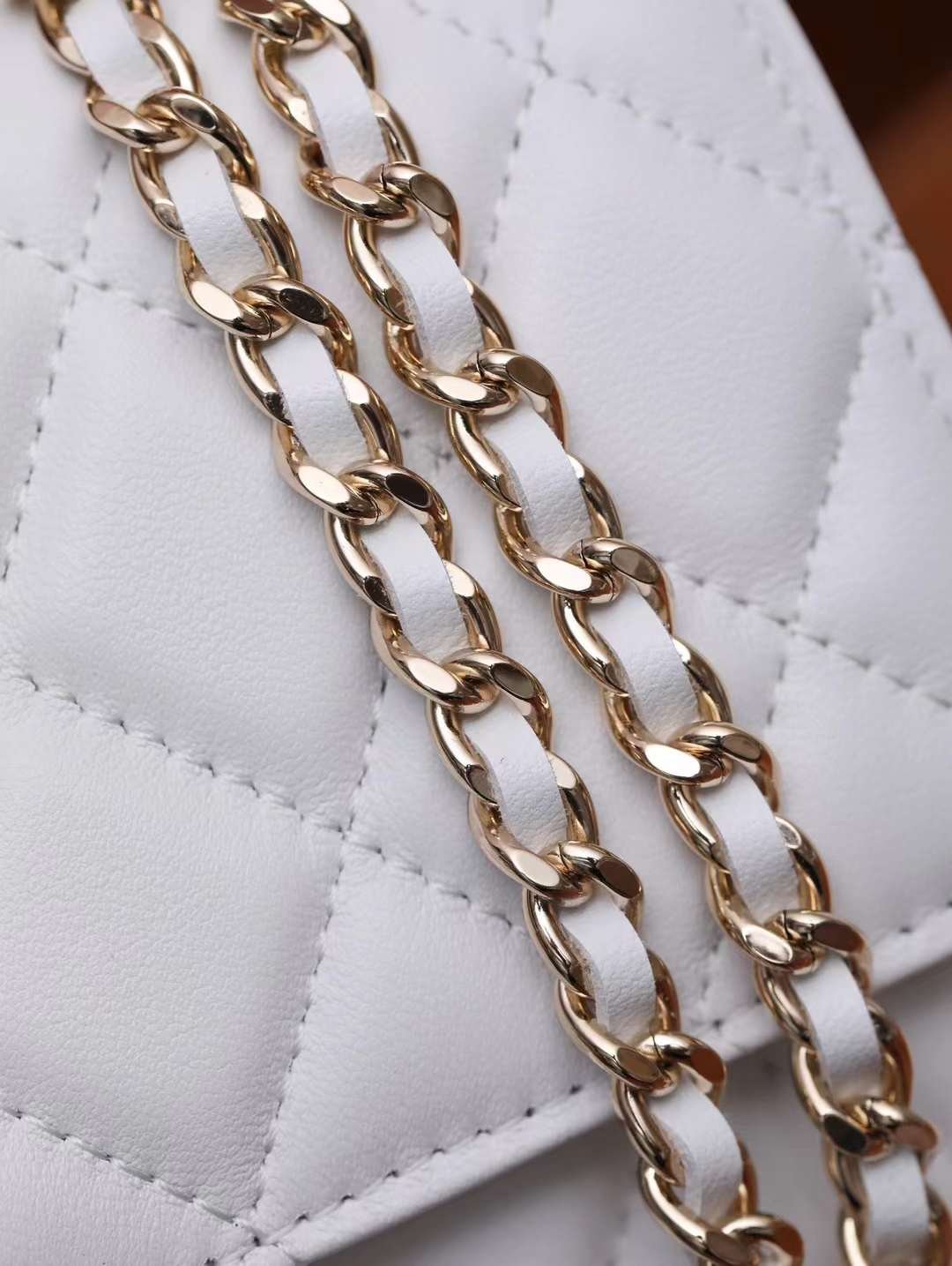 CHANEL 24S Metal letter wrist kelly woc