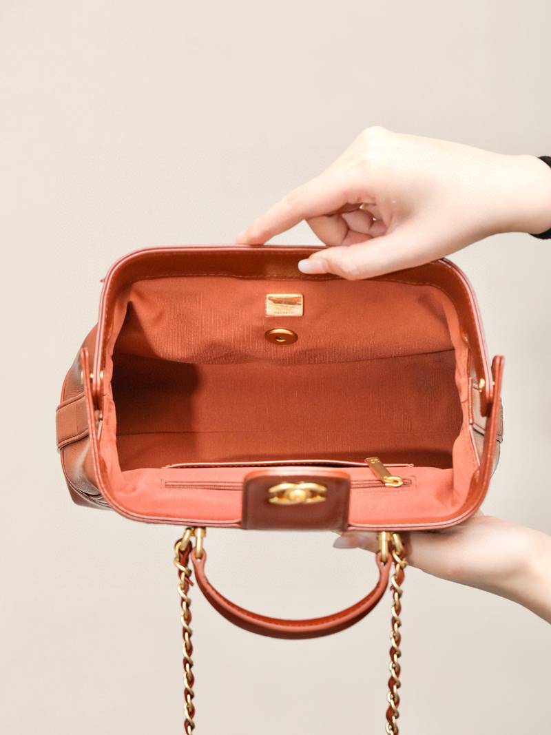 CHANEL large Bag with Top Handle