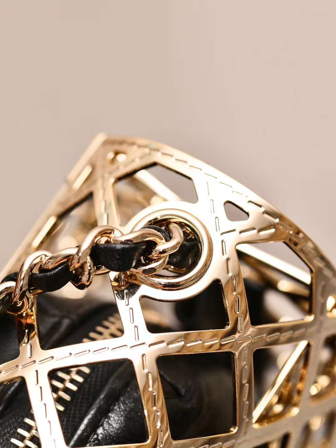 CHANEL CF Metal flap bag