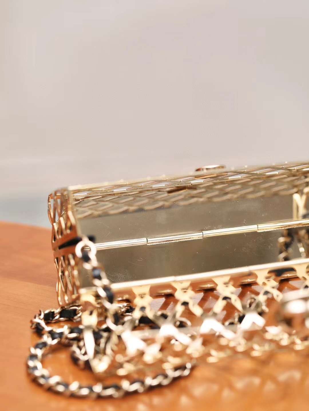 CHANEL CF Metal flap bag