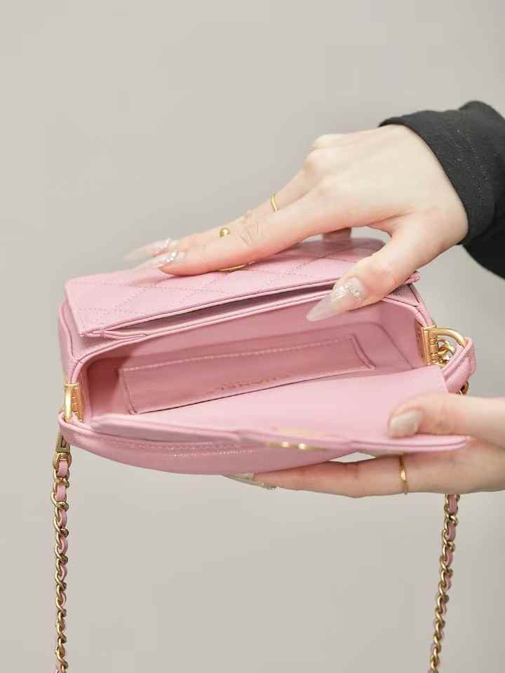 CHANEL Mini Flap Bag with Top Handle