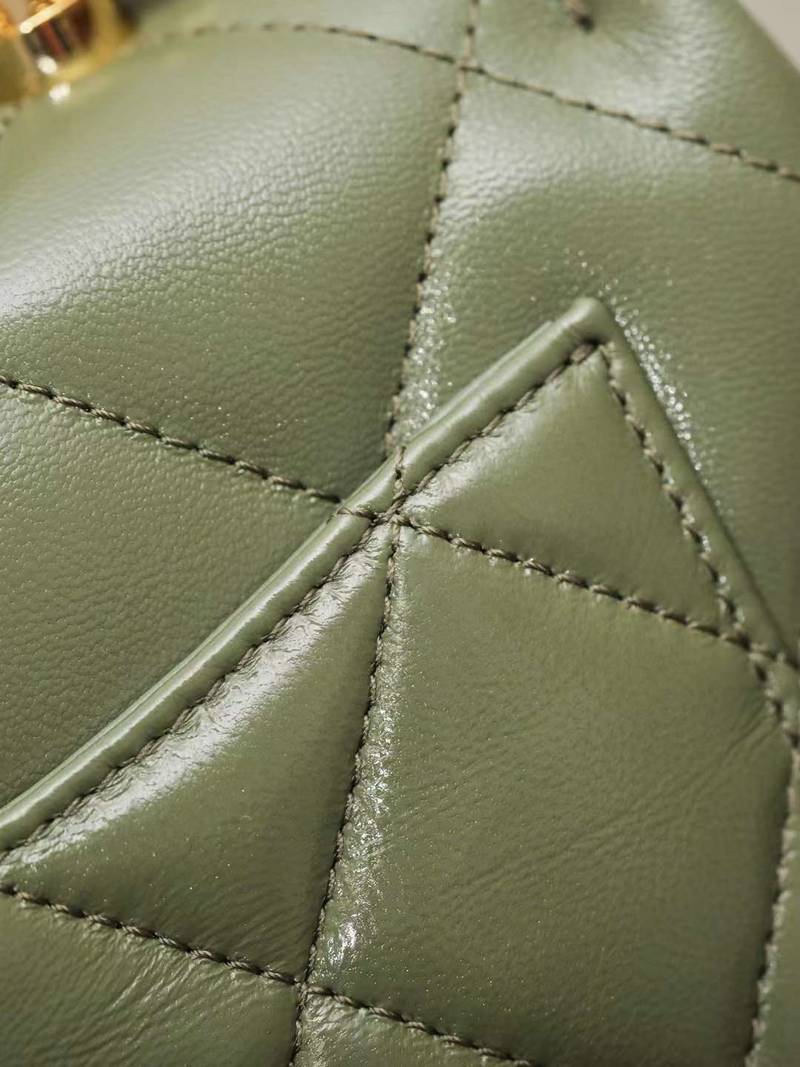 CHANEL mouth cover with handle