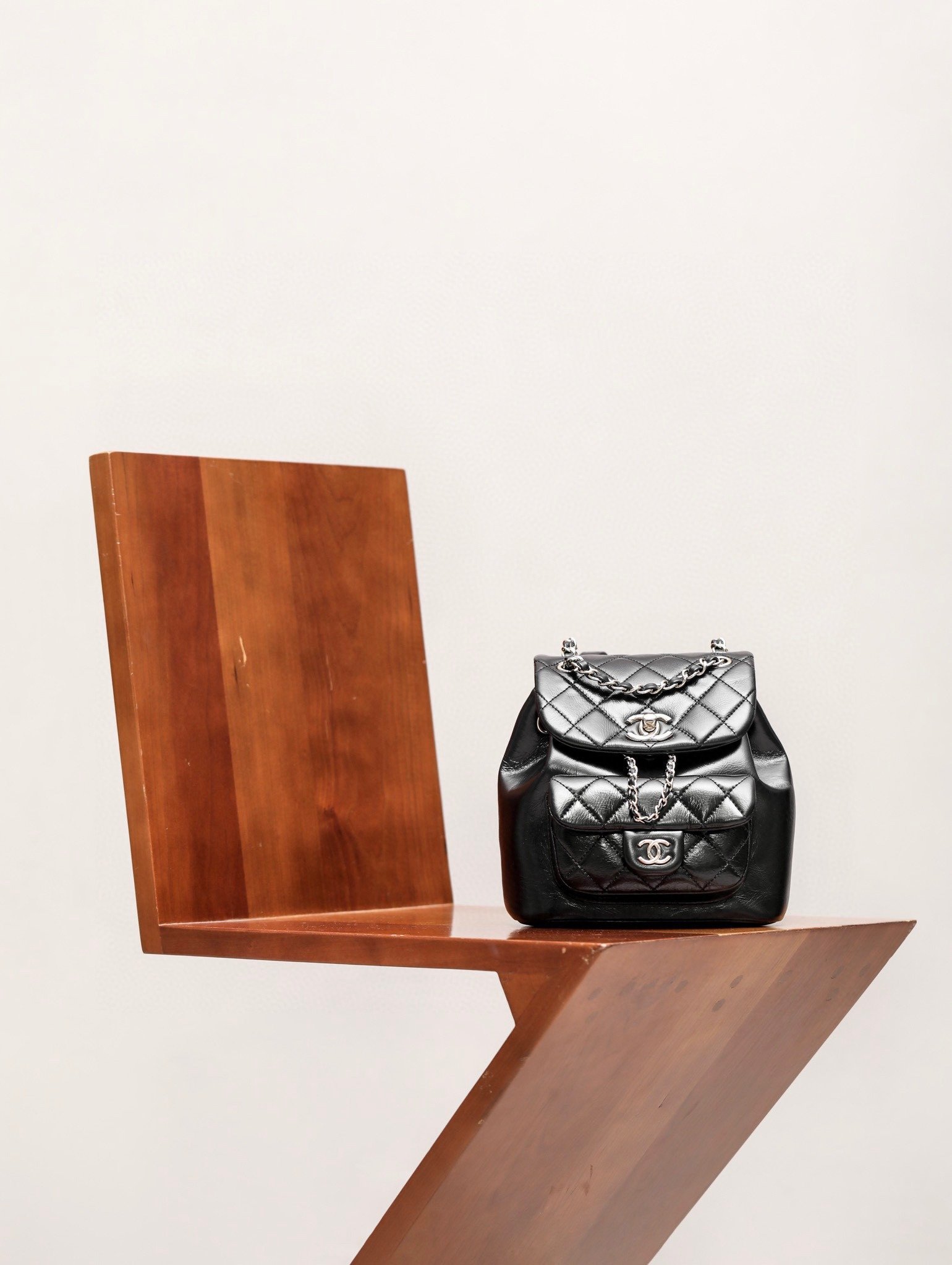 CHANEL Calfskin Duma Backpack