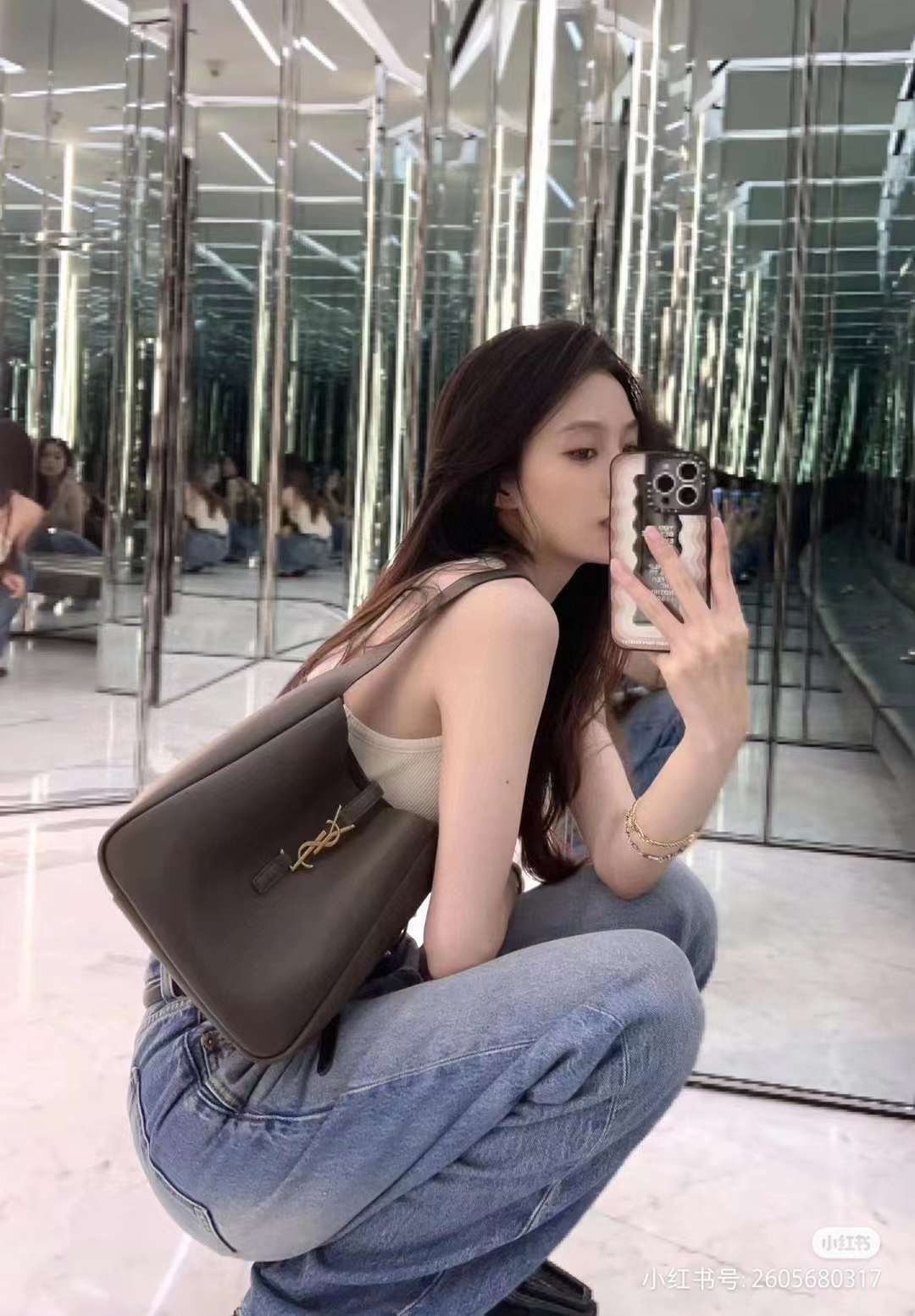 YSL LE 5  7 Hobo Bag