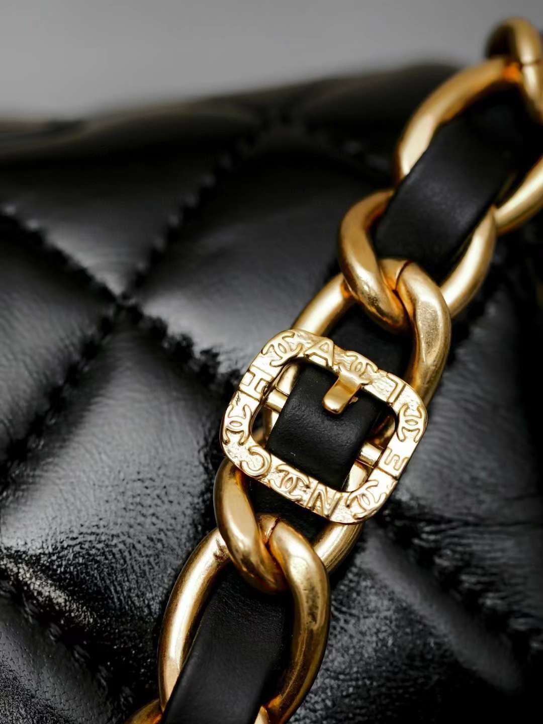 CHANEL Flap Bag with Top Handle
