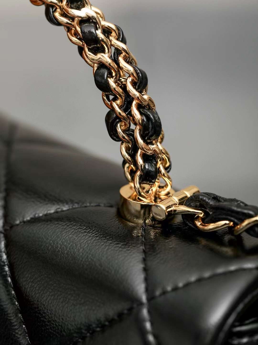 CHANEL mouth cover with handle