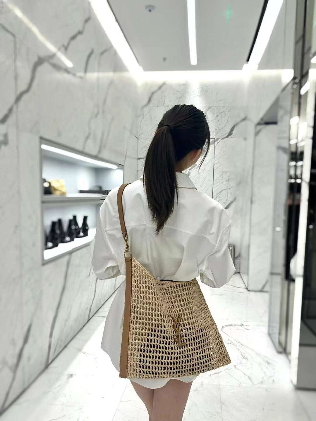 YSL OXALIS shopping bag