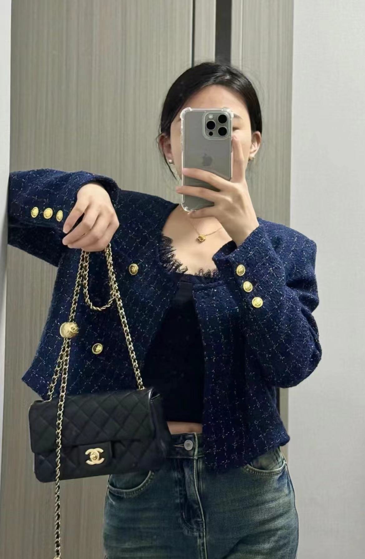 CHANEL Flap Bag 20cm