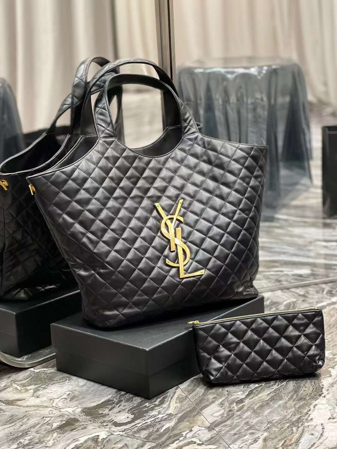 YSL ICARE Shopper Bag