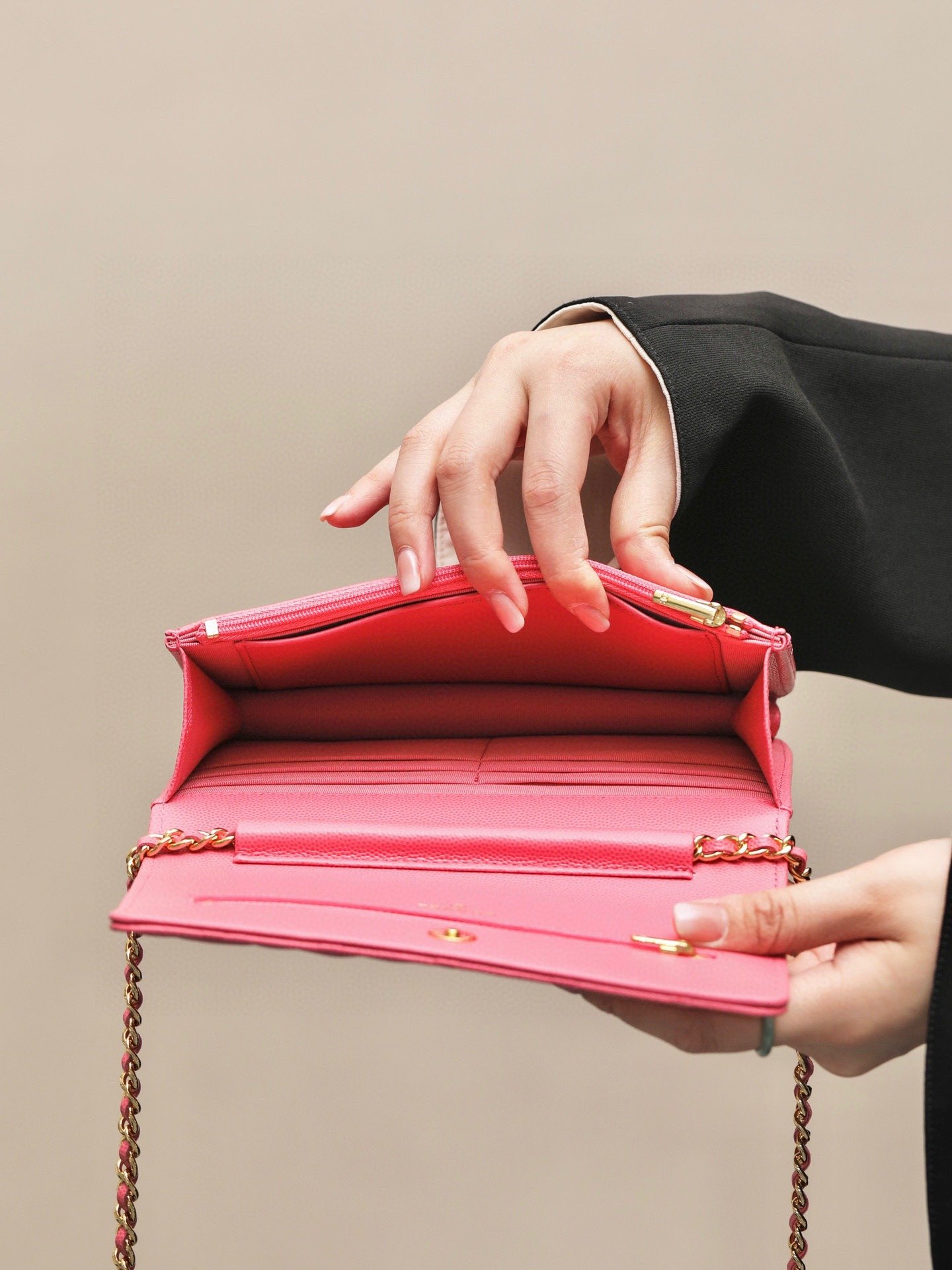 CHANEL classics woc flap bag