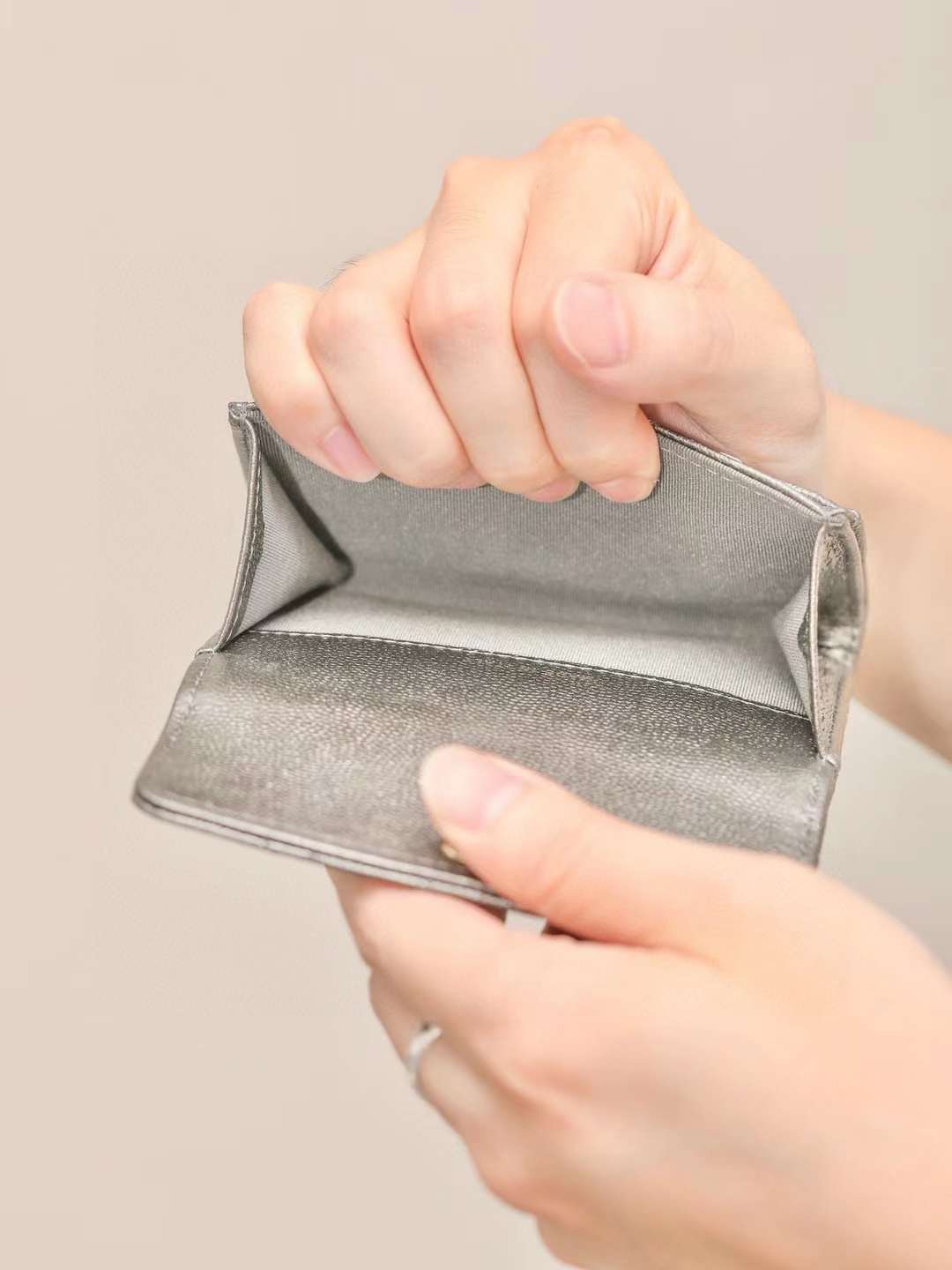 CHANEL Flap Card Holder