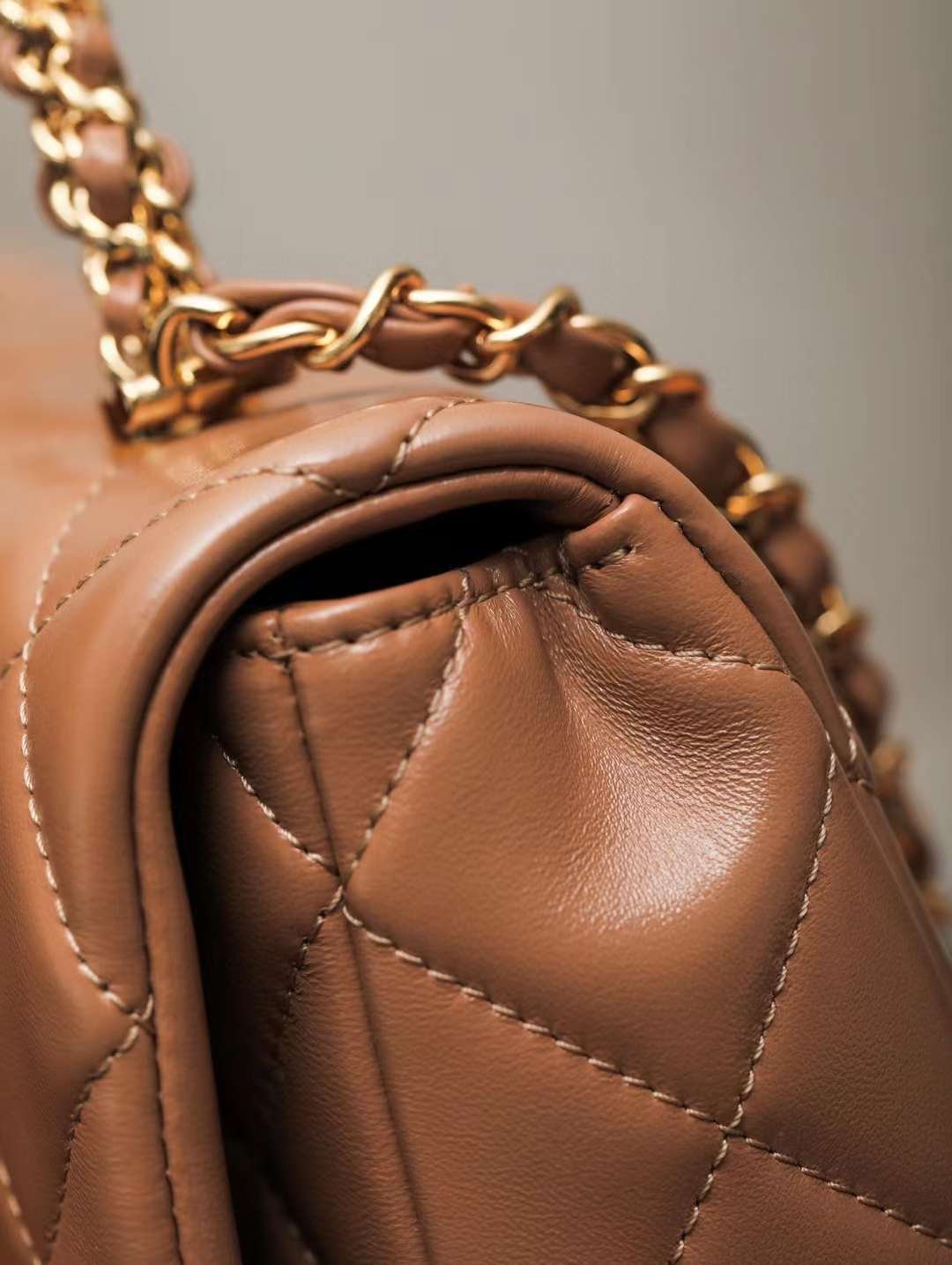 CHANEL mouth cover with handle