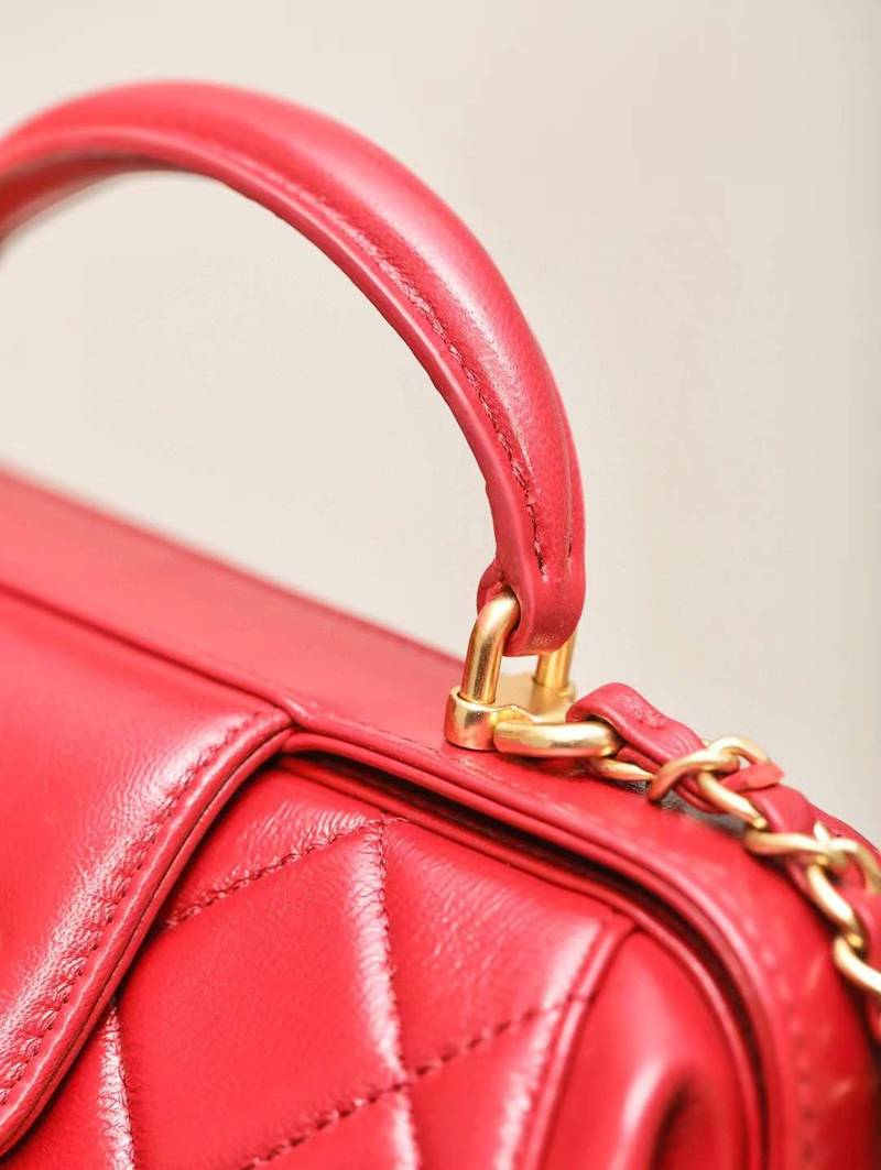 CHANEL large Bag with Top Handle