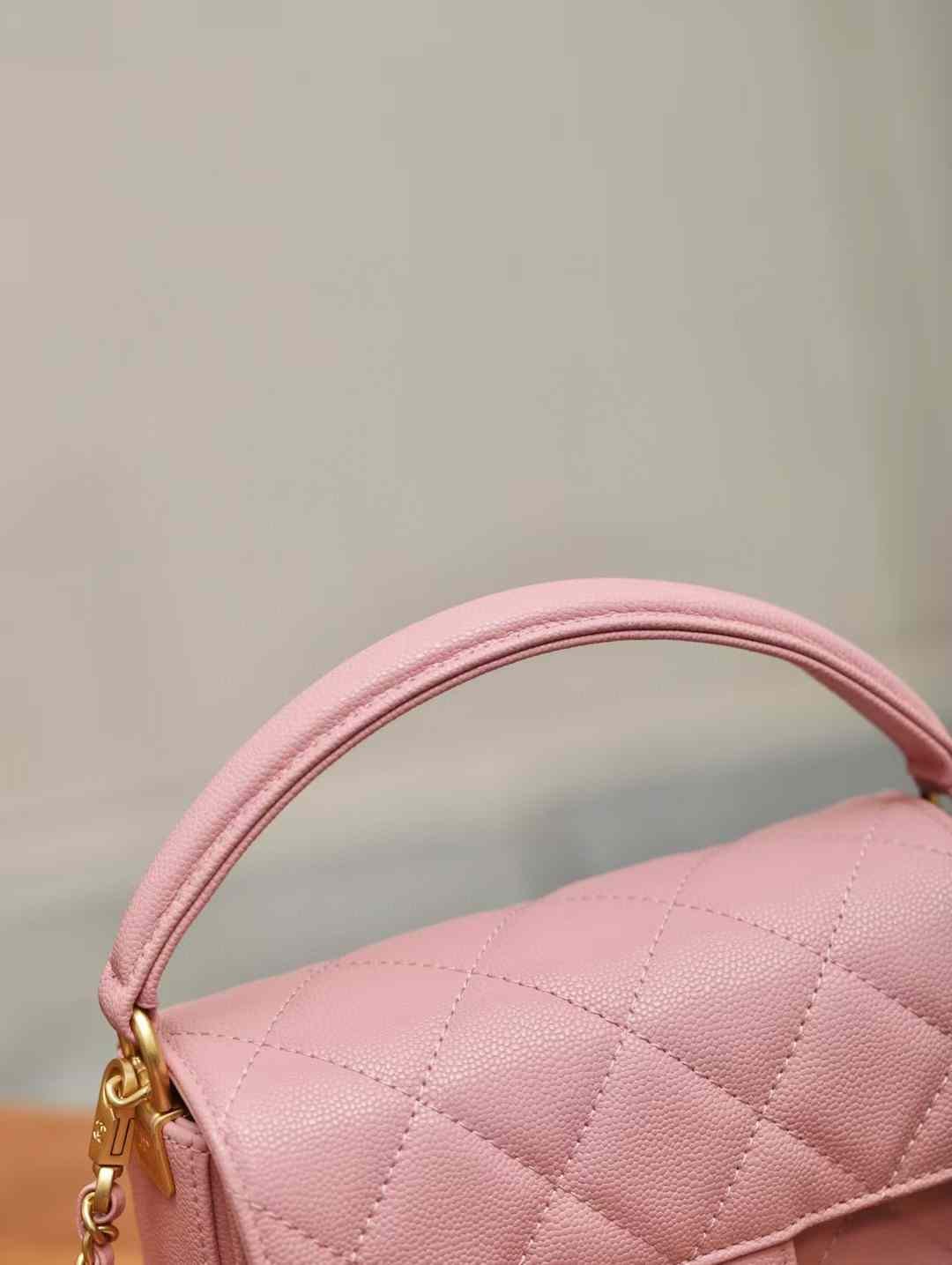 CHANEL Mini Flap Bag with Top Handle