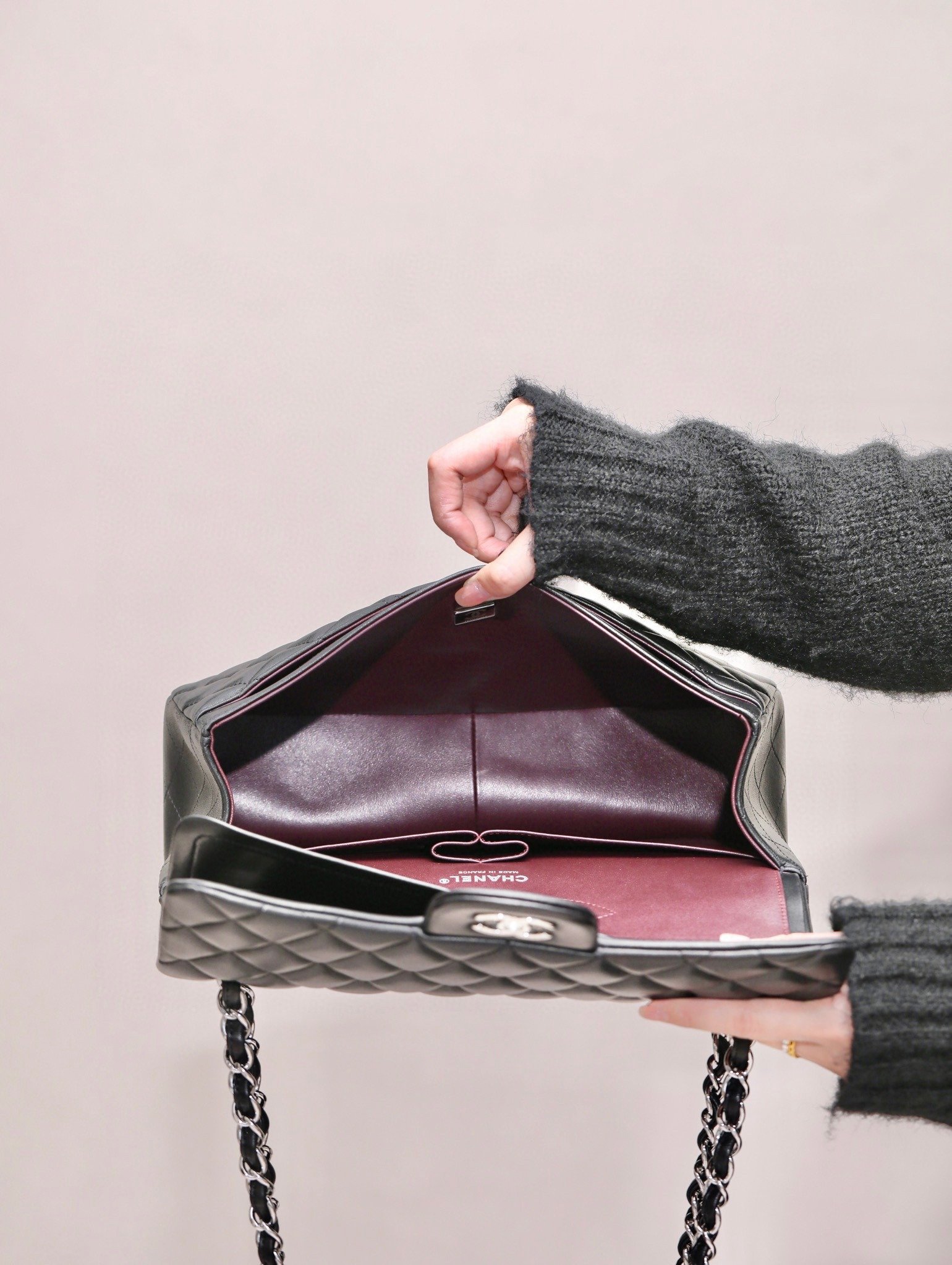 CHANEL LARGE CLASSIC HANDBAG