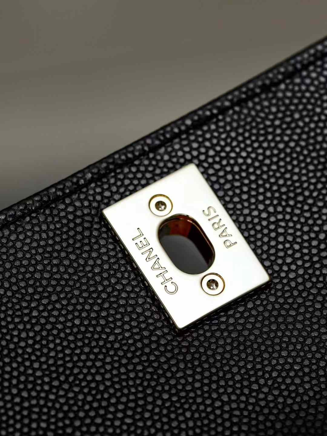 CHANEL MINI FLAP BAG WITH TOP HANDLE