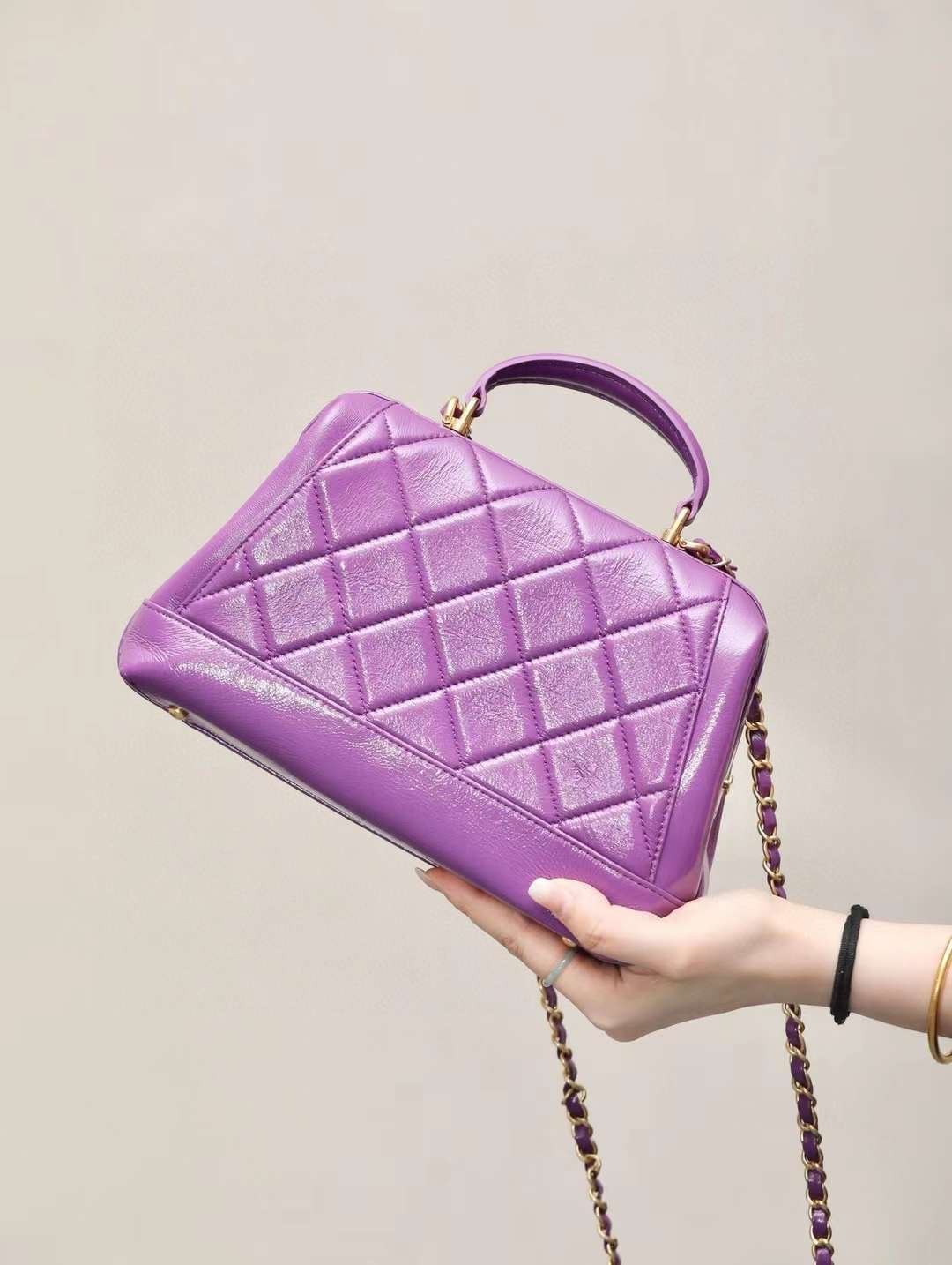 CHANEL large Bag with Top Handle