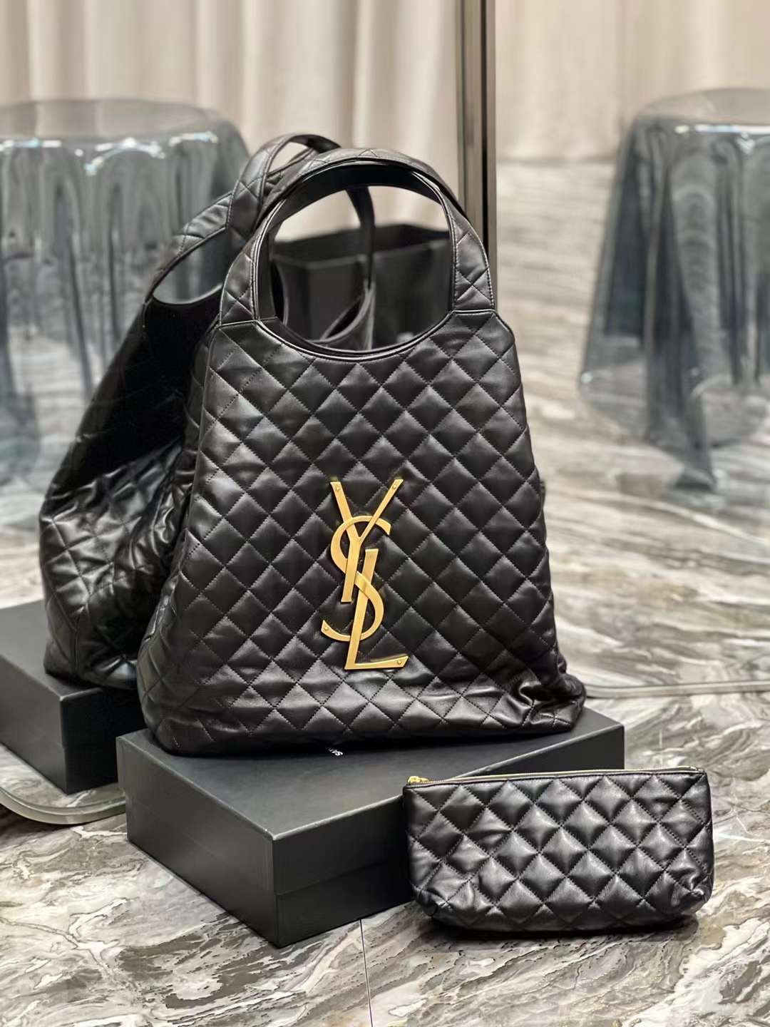 YSL ICARE Shopper Bag