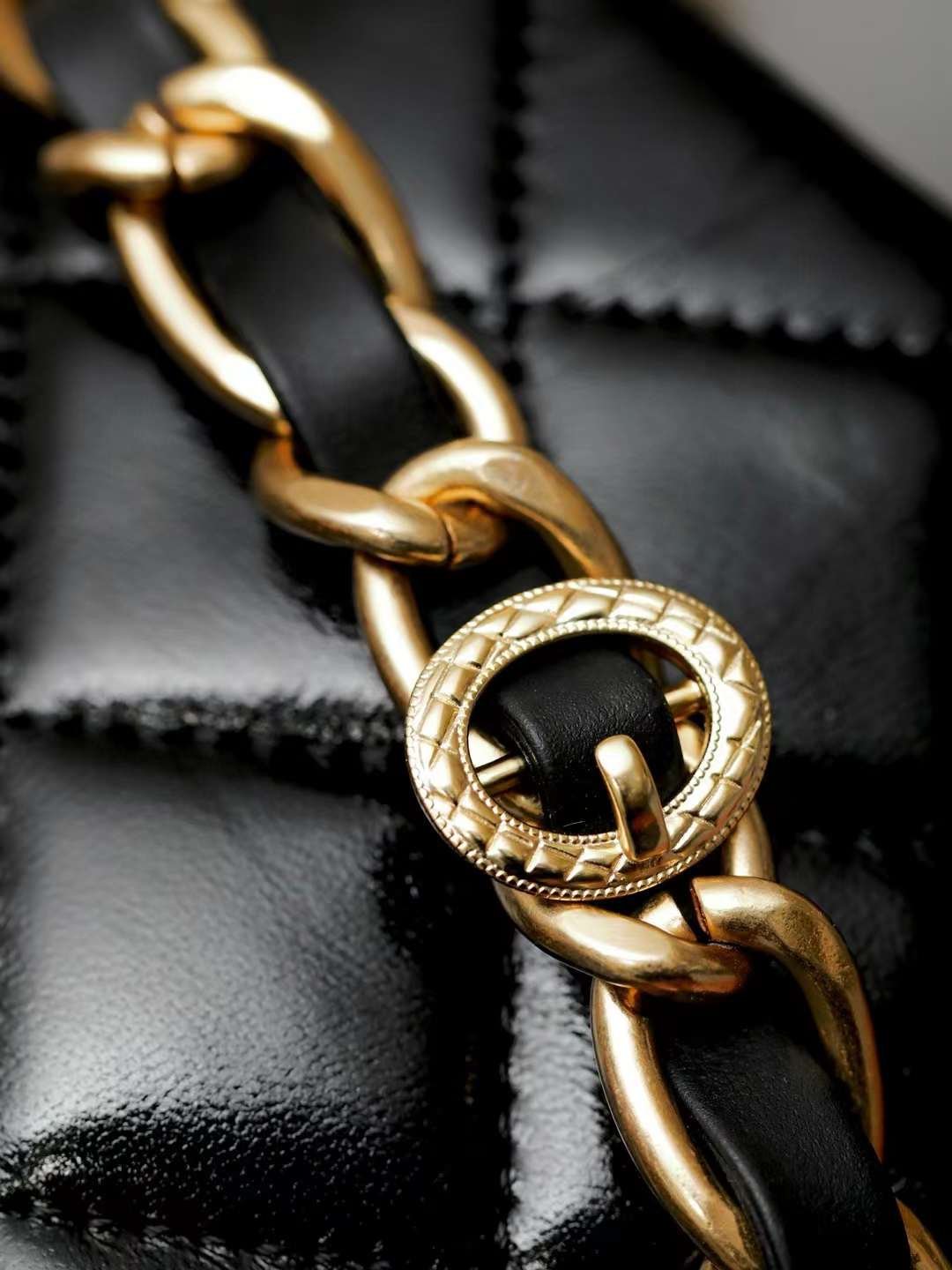 CHANEL Flap Bag with Top Handle